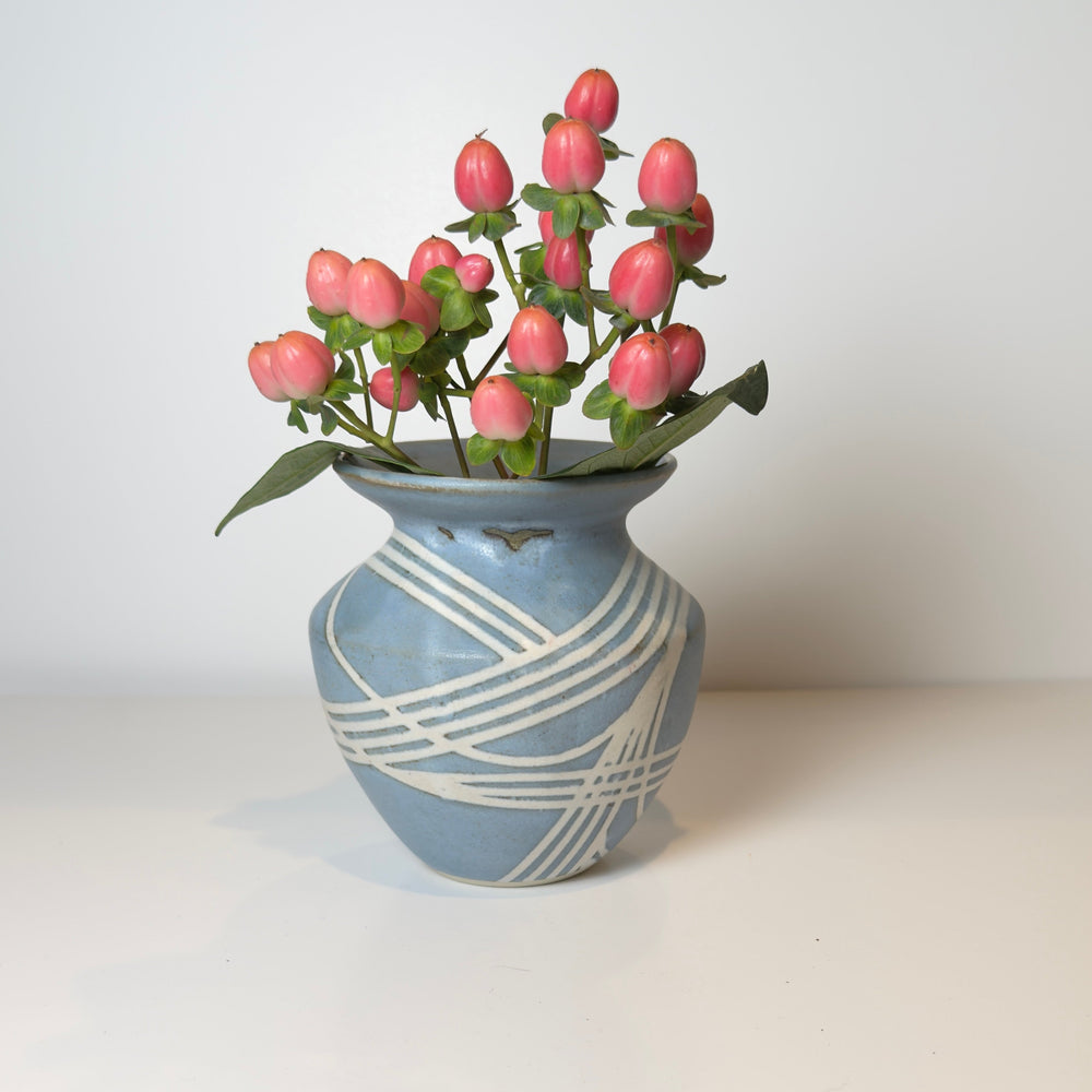 
                      
                        Vase 1: Matte Blue Collection
                      
                    